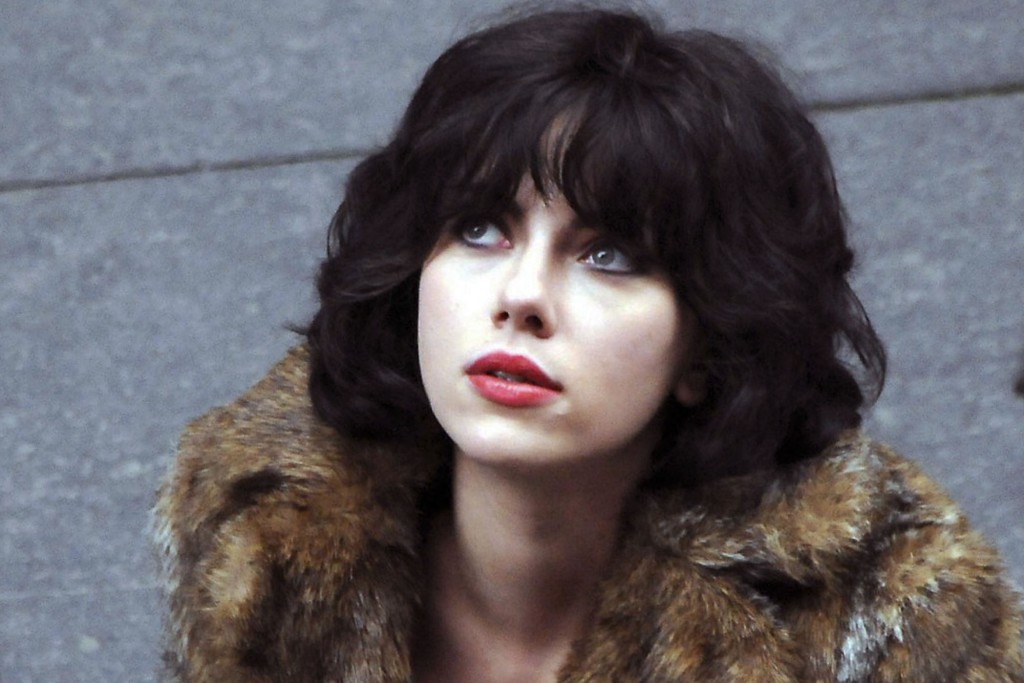 This image released by A24 Films shows Scarlett Johansson in a scene from "Under the Skin." (AP Photo/A24 Films)