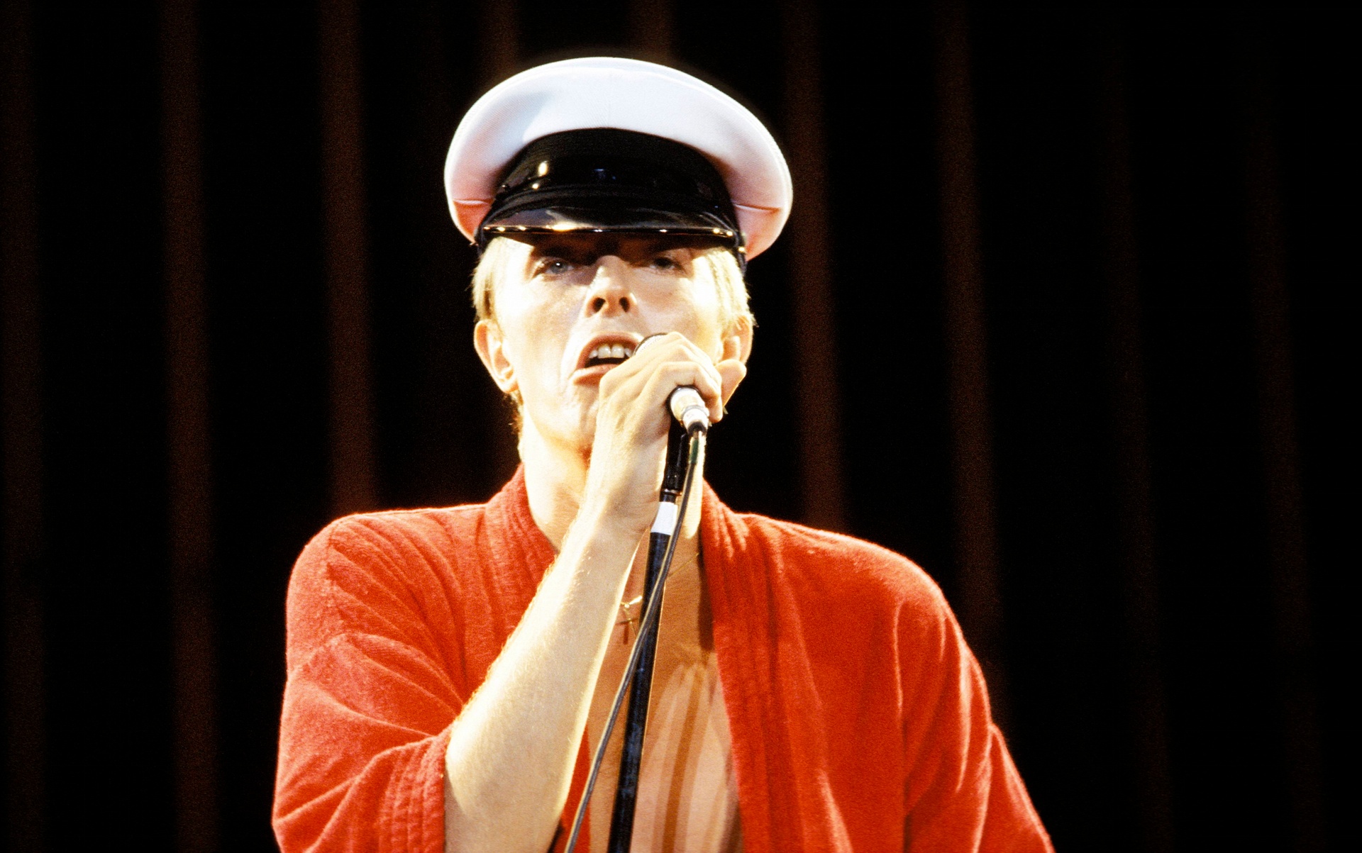 Изпълнение на живо от турнето Low/Heroes 1978 World Tour Фотография: Bob King/Redferns