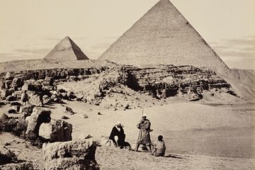 Приамидите в Гиза, Египет, 5 Март 1862