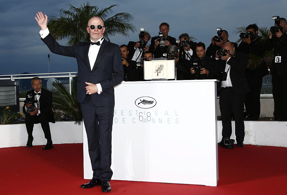 epa04766188 French director Jacques Audiard poses during the Award Winners photocall after he won the Palme d'Or (Golden Palm) award for 'Dheepan' at the 68th annual Cannes Film Festival in Cannes, France, 24 May 2015.  EPA/IAN LANGSDON